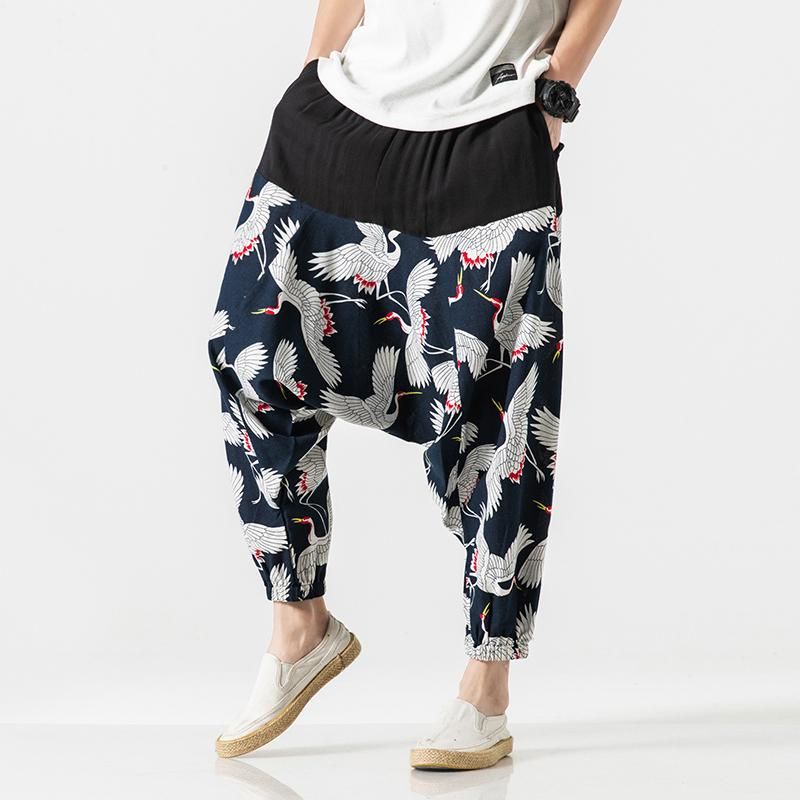 Compra Pantalones Para Hombres Tipo Chino Hip Hop Baggy Japonés Streetwear  Hombres Talla Grande 5XL Cross Boho India Style Casual Cross Pants Barato |  Entrega Rápida Y Calidad | Es.Dhgate