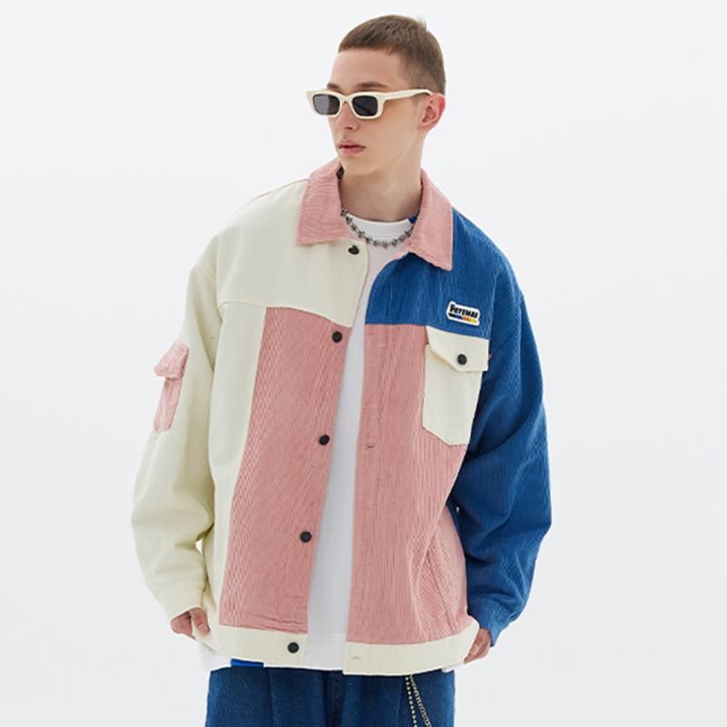 LACIBLE Hip Hop Warm Parka Jacket Mens Streetwear Retro Vintage