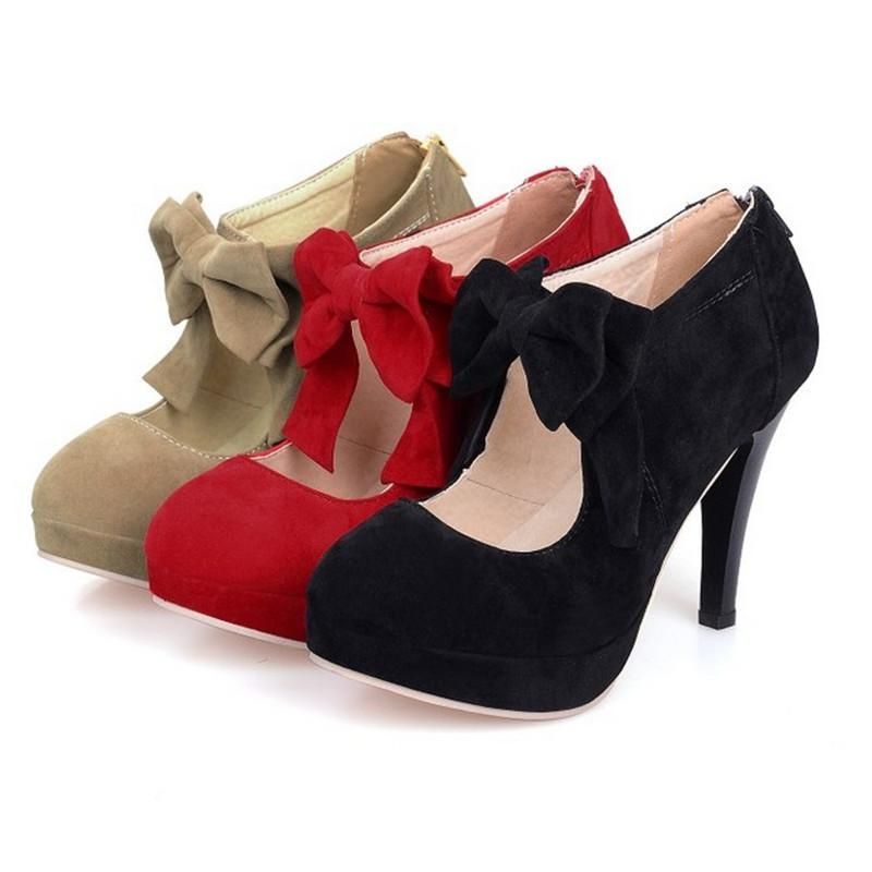 Children Girls High Heel Shoes For Kids Princess Fashion Bow Suede Thin Female Heels Party Wedding Size31 43 Flat From Qiugenhaitang 36 45 Dhgate Com