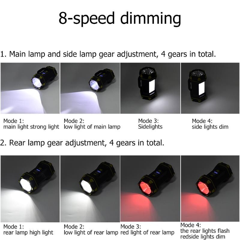 8 modes light China