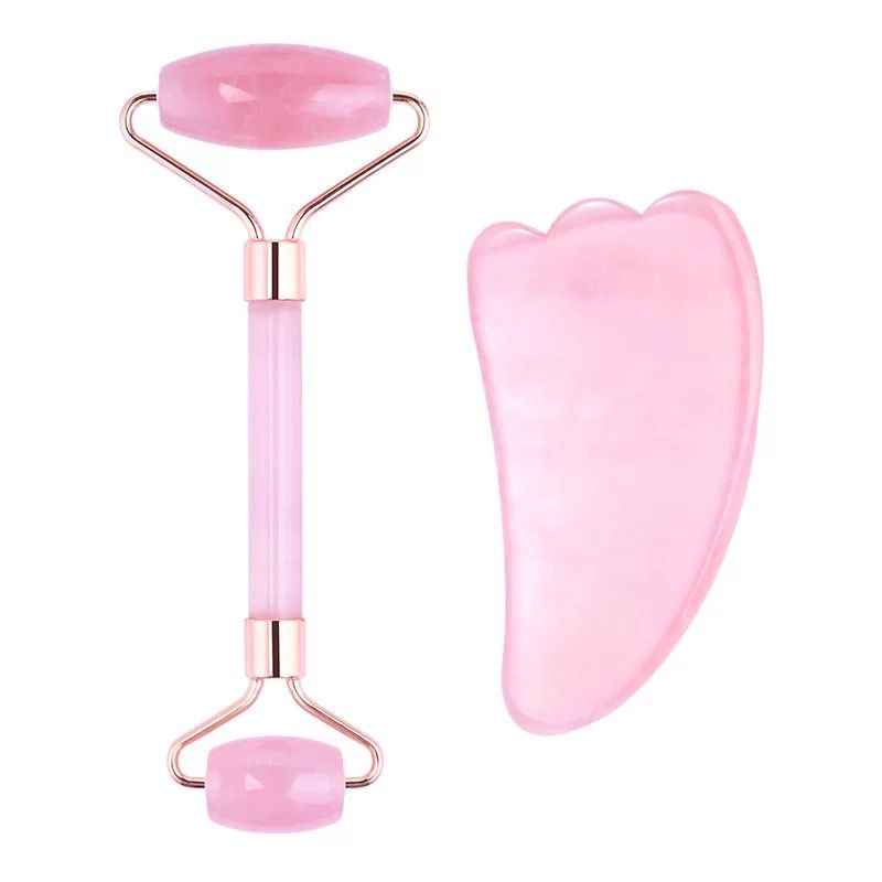 ROSE QUARTZ 2PC Zestaw Brak pudełka