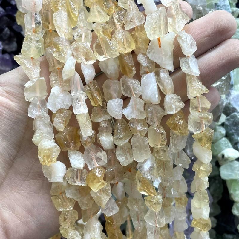 Citrine 7-11mm 20pcs