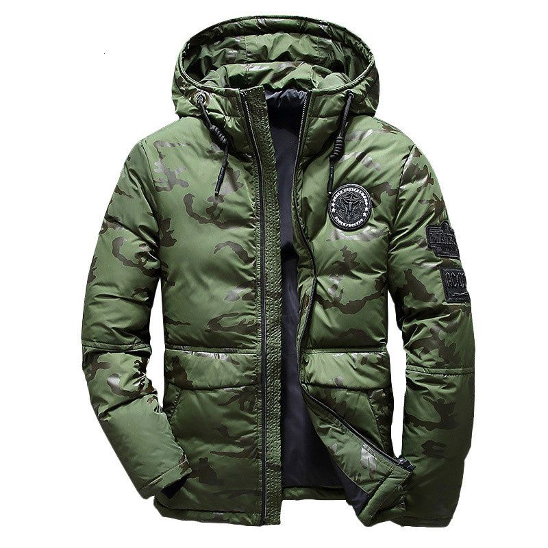 Chaqueta Hombre Pato Blanco Ultraligero Invierno Chaqueta Hombre Pato Blanco Ultraligero Invierno