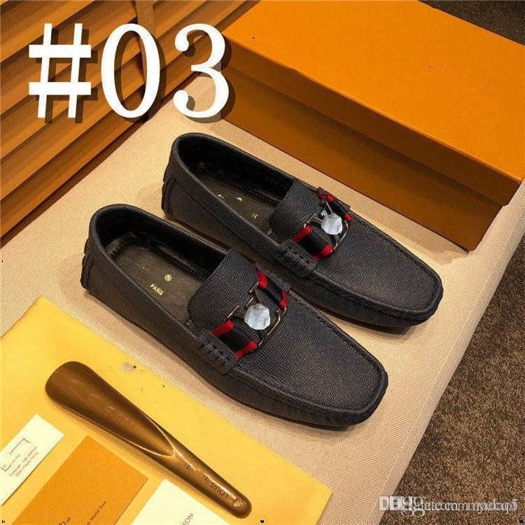 2021 LL Luxe Mannen Casual Schoen Lente Mocassins Mode Heren Loafers  Lederen Lichtgewicht Bootschoenen Hoge Kwaliteit Designer Schoenen 33 Van  Lisy1, 74,03 € |DHgate