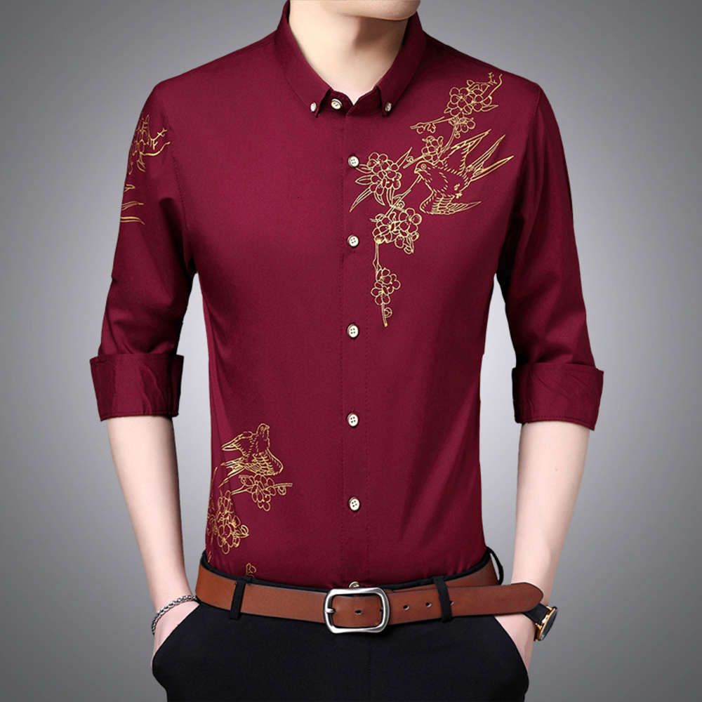 camisas coreanas para hombre