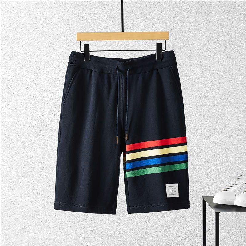 Hombres y mujeres pareja pantalones cortos de verano tubs clásicos pantalones cortos hilo