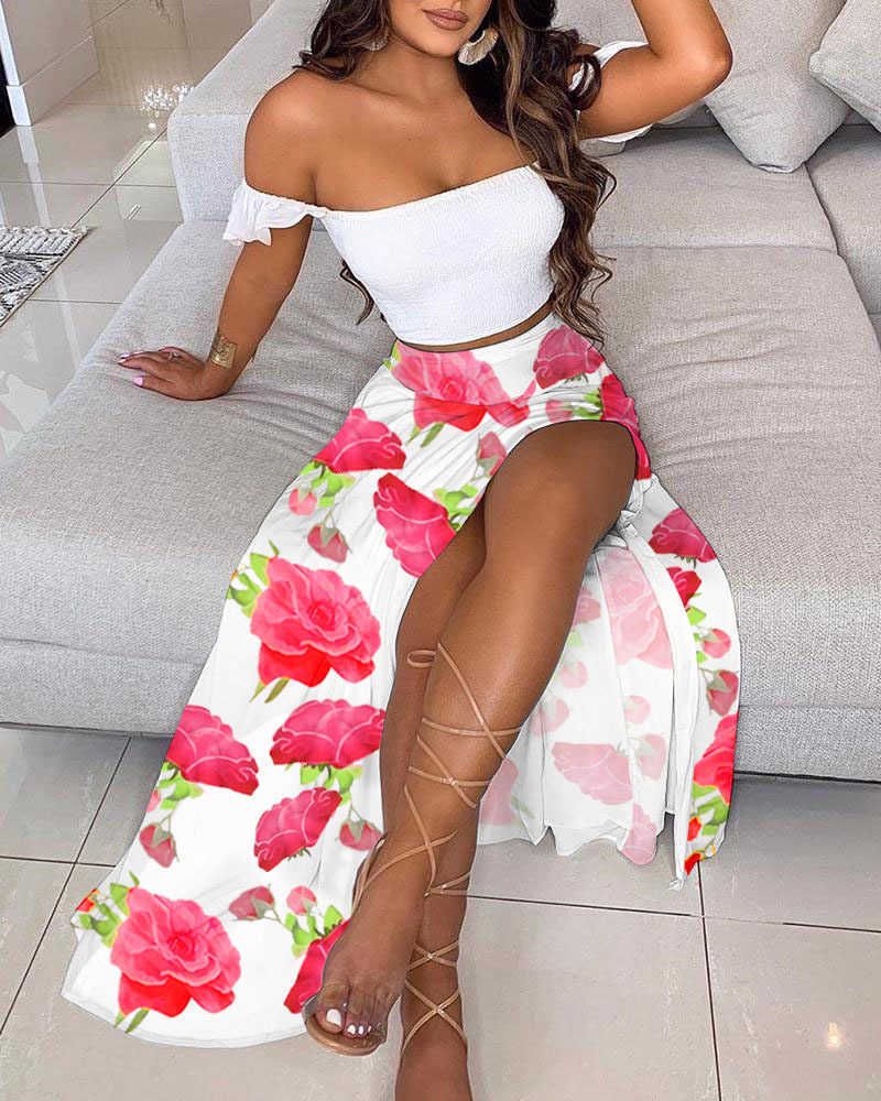 Floral branco