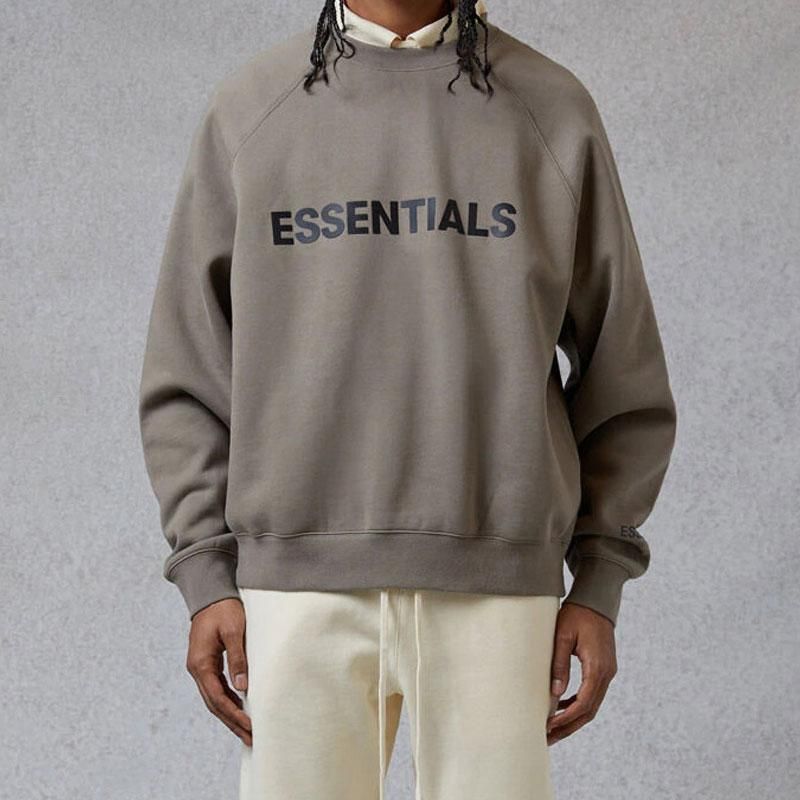 Wholesale Essential Hoodie Fear Of God Essentials Letter Crew Neck Wholesale Essential Hoodie Fear Of God Essentials Letter Crew Neck