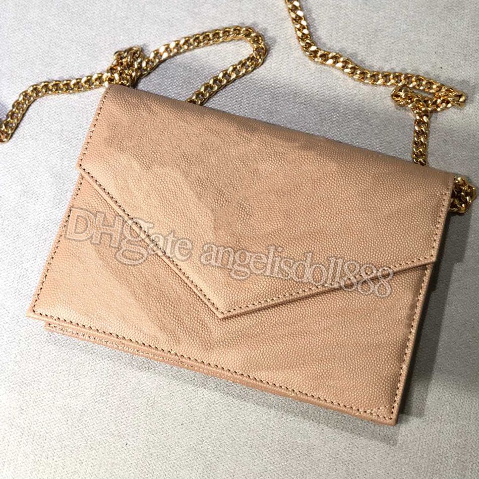 Beige chevron_gold chain