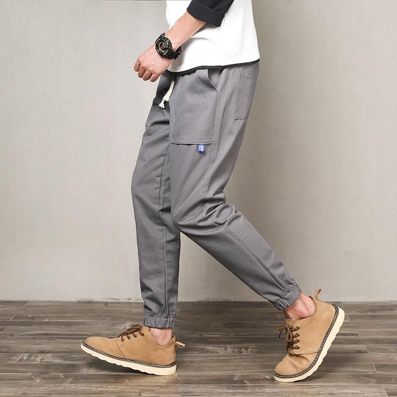 Gray Harem Pants