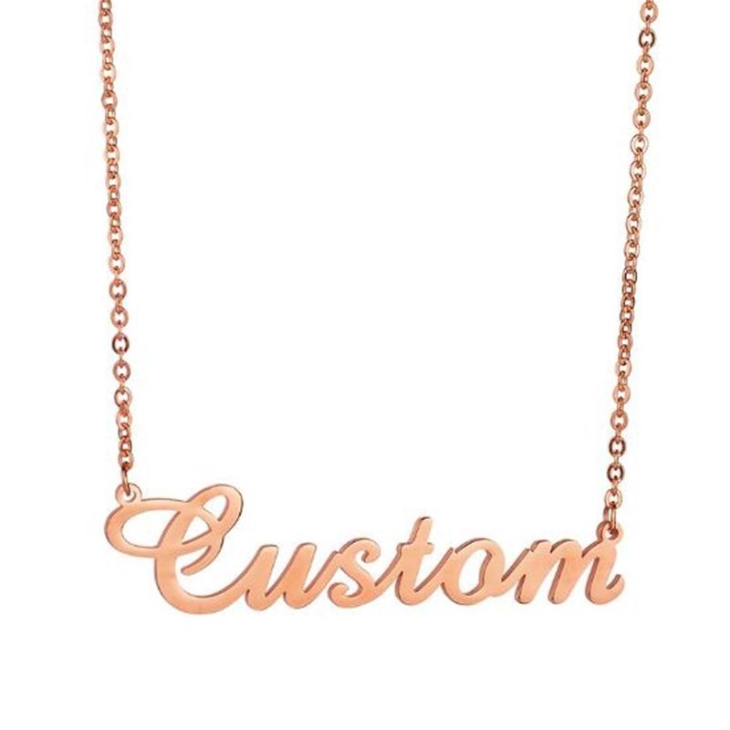 Rose Gold-Normal Chain is 45cm + 5cm