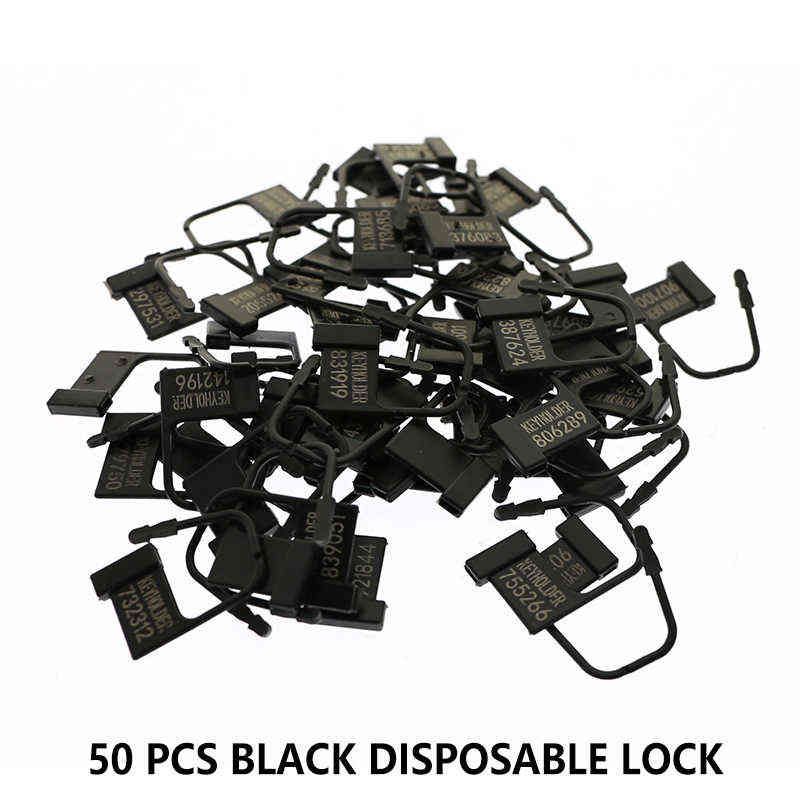 50pcs Black Lock