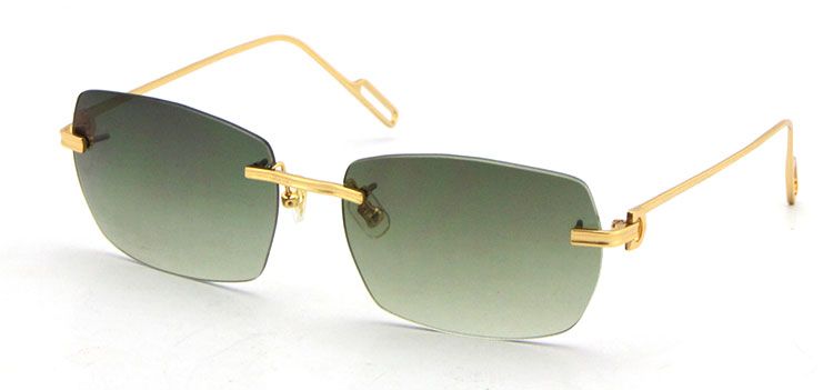 905 lentes verdes leves de ouro