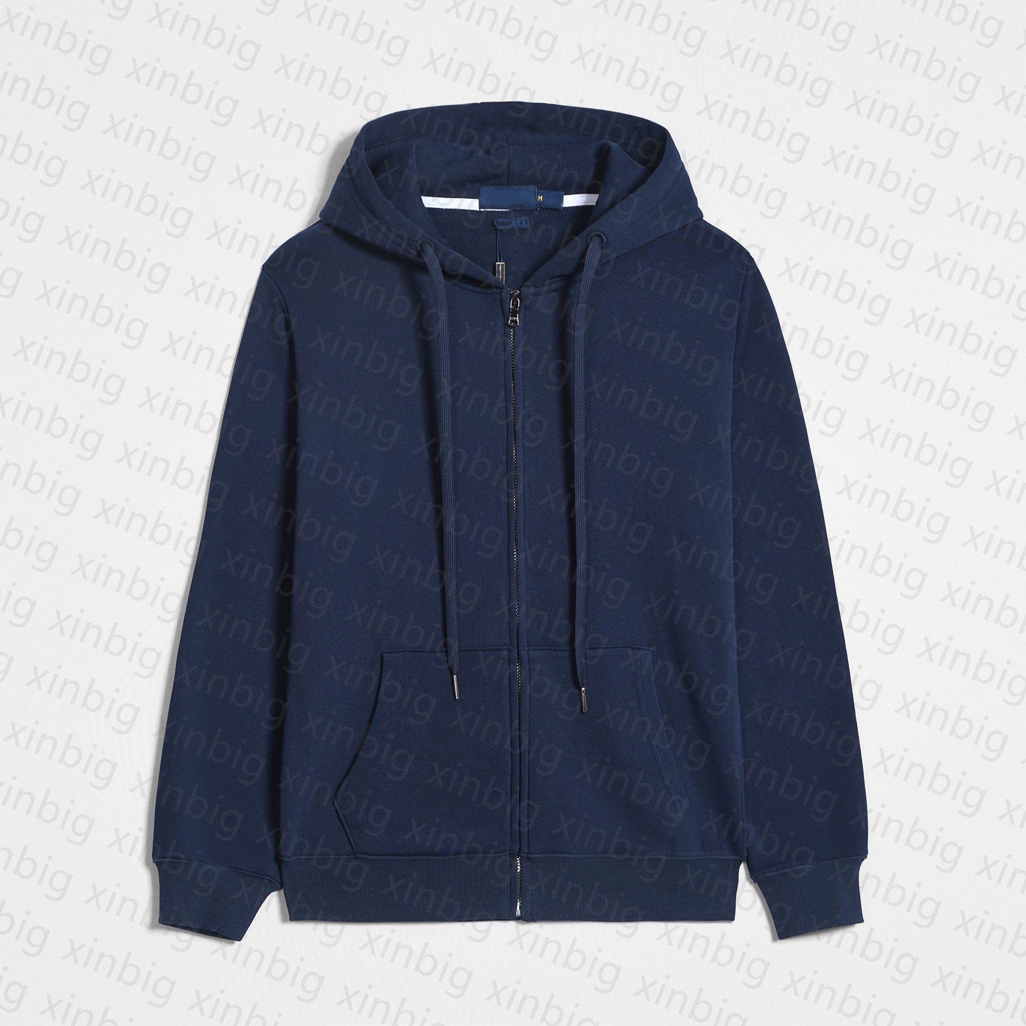 Dark blue Zipper