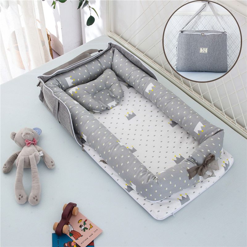 Lit Nouveau Ne Amovible Bebe Nid De Lit Bebe Sac De Lit Bebe Protege Berceau Coussin De Berceau Berceau Portable Pour Nouveau Ne Babynest Du 125 22 Dhgate