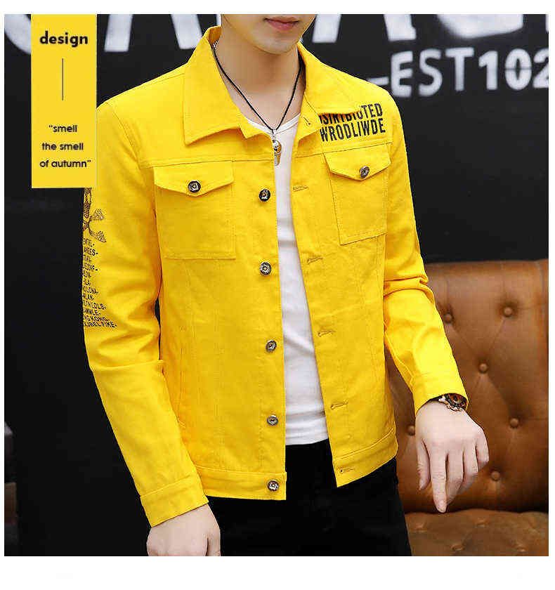 Wholesale Spring Autumn Fashion Teenagers Embroidery Gown Mens Casual Jacket  Boys Spring Autumn Korean Denim Jacket Men 201218 From Kong01, $25.54