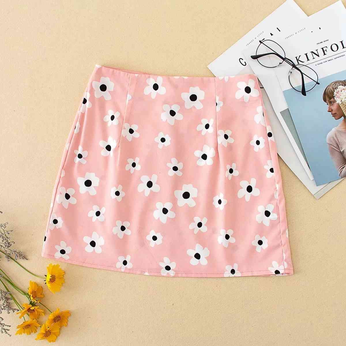 Skirt-pink