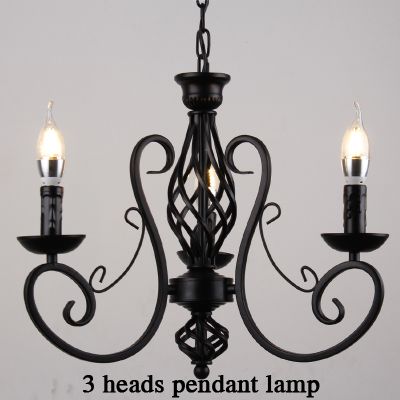 3 heads pendant lamp