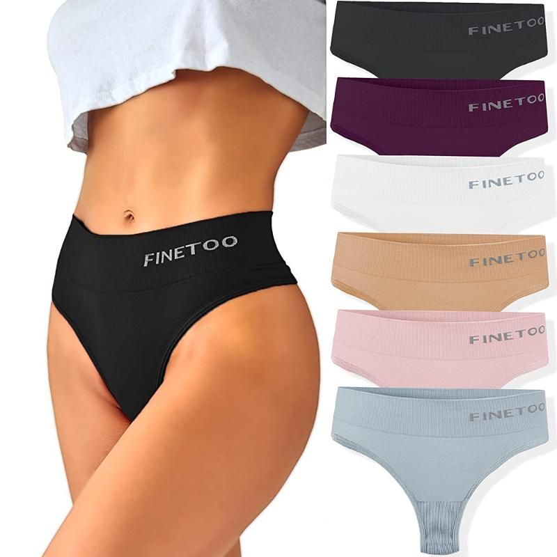Compra Bragas Para Mujer Cintura Alta BodyShaper Motor Ropa Interior Mujer  Lencería Shapewear Sexy Thong Female G String Finetoo Marca Diseño M XXL  Barato | Entrega Rápida Y Calidad | Es.Dhgate