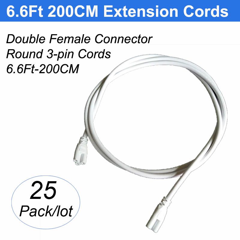 6.6FT 200cm Extension Cords