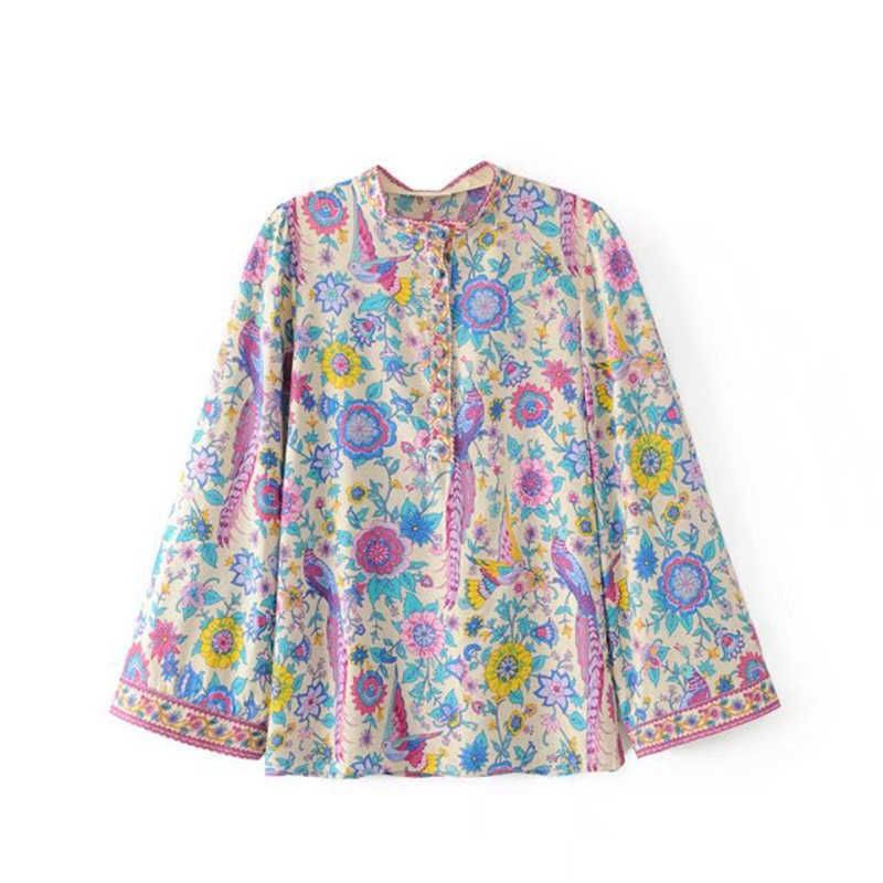 Influence Pickering Promote Teelynn Red Boho Blouse 2018 Spring Birds Floral Print Blouses Vinatge O- neck Flare Long Sleeve Bohemia Women Blouses Hippie Top Y19042902 Influence Pickering Promote Teelynn Red Boho Blouse 2018 Spring Birds Floral Print Blouses Vinatge O- neck Flare Long Sleeve Bohemia Women Blouses Hippie Top Y19042902