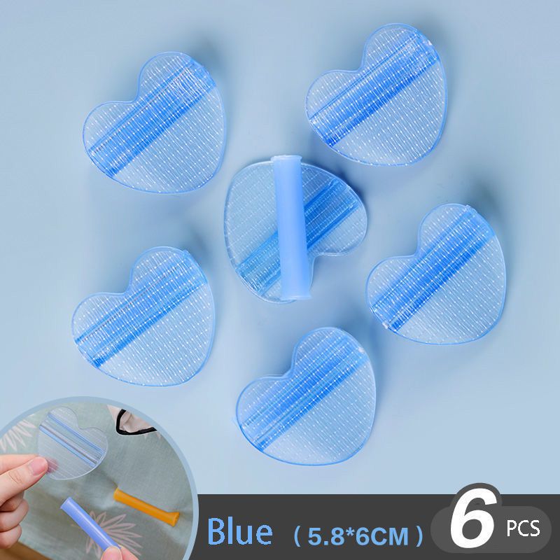 6 قطع الأزرق