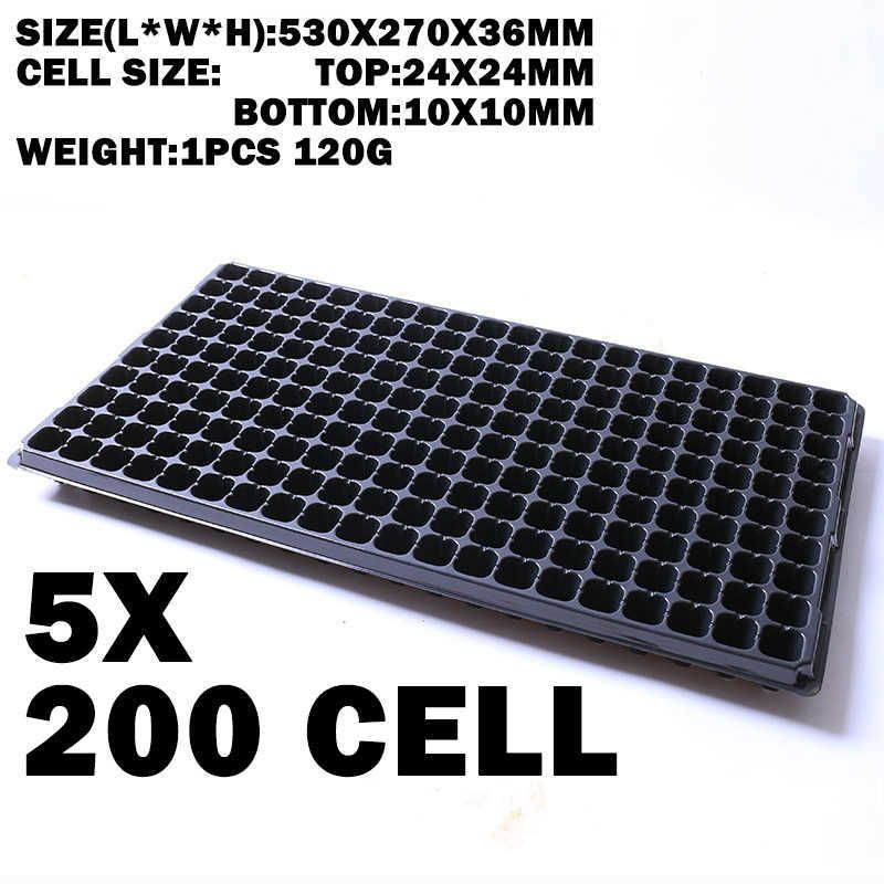 5 x 200 celler