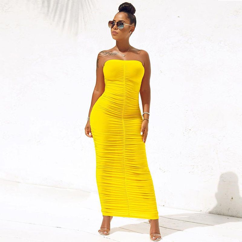 Yellow Long Dress