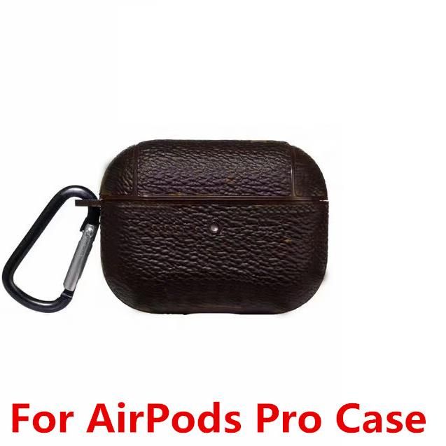 Dla AirPods Pro Case-Brown Flowers L.