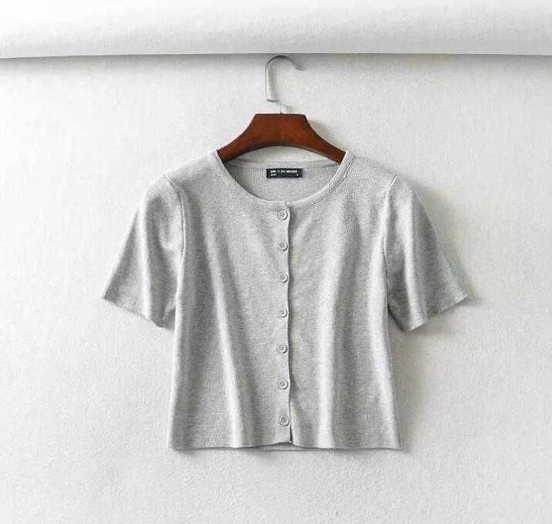 Gray Short Sleeve