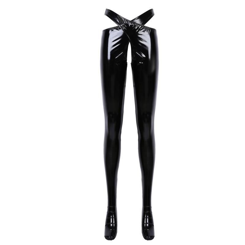 Sexy, Sexy, sin un lado, entrepierna abierta, sin entrepierna,  transparente, Legging, transparente, perspectiva, pantalones de lápiz,  lencería erótica exótica|Pantalones y pantalones capri| - AliExpress