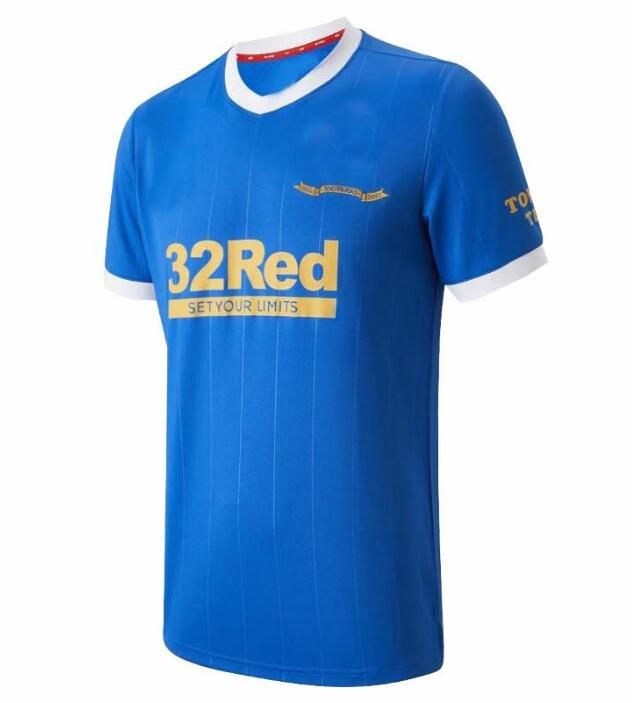 Doctrina refugiados Patológico Retro 21 22 Glasgow Rangers FC 150th Anniversary Soccer Jerseys 2021 2022  Campeones Camisa de Fútbol