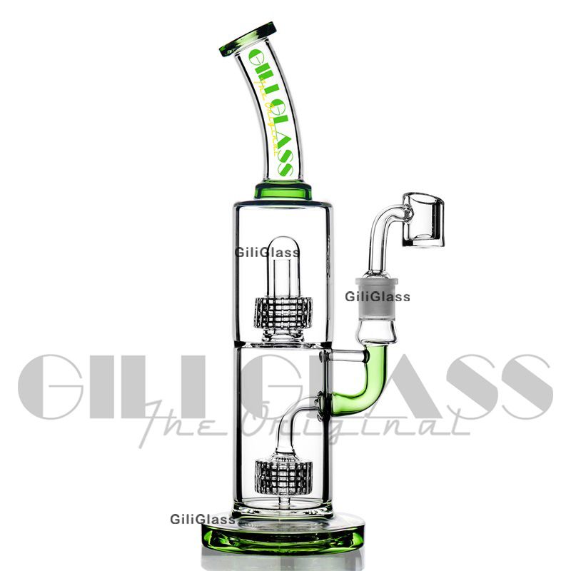 Gili-176 green with quartz banger