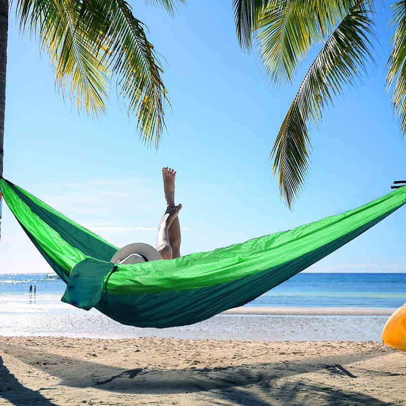 acampa portable para la playa Hamaca supervivencia Muebles de al aire libre del