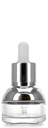 20ML Silver short bottle