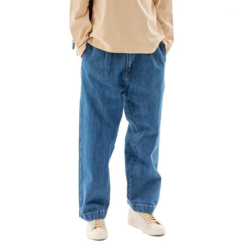 Mens Jeans Washed Distressed Baggy Mens 