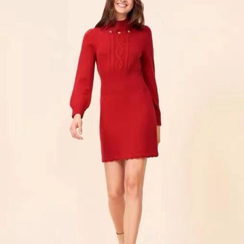 robe mini manche longue