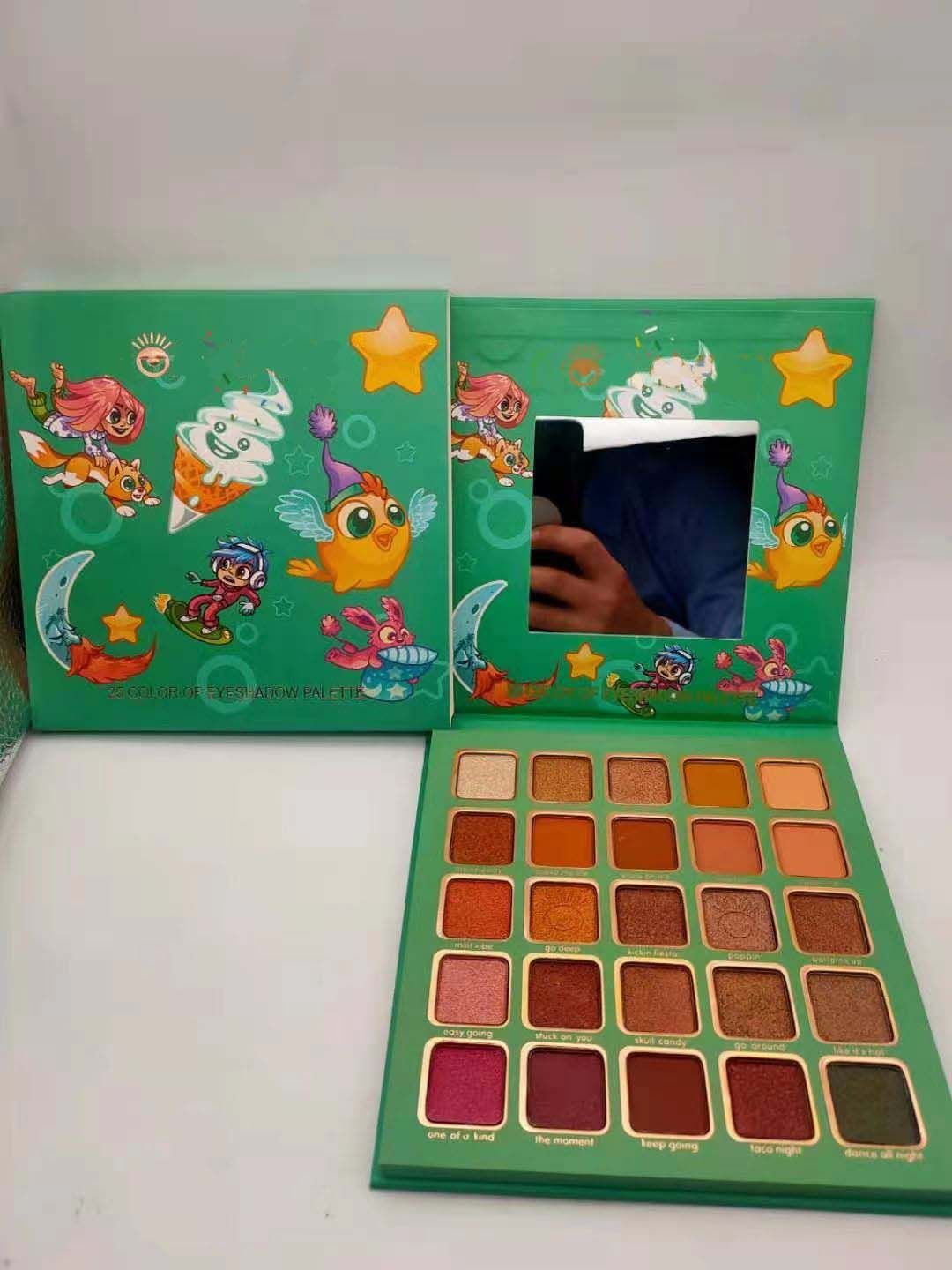 Grüne Palette