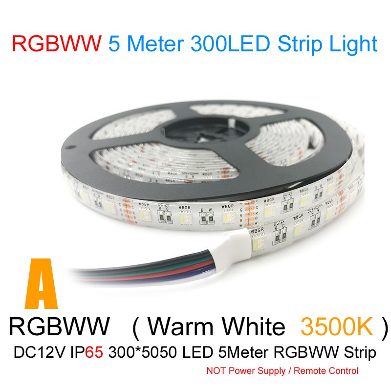 A-IP65 RGBWW (3500K varm vit) 5m / 300led