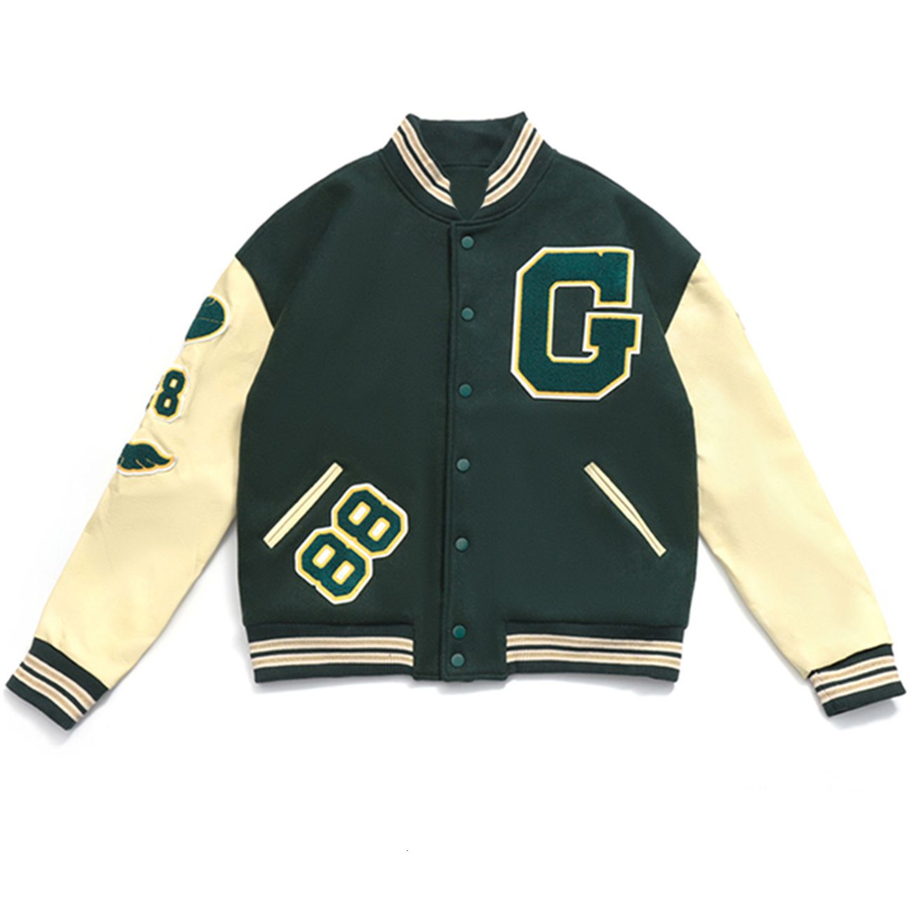 Acquistare Giacche Da Uomo Giacca Da Baseball Rossa Harajuku, Giacca In  Stile Americano, Tela Ricamata Da Uomo, Testi, Bombardiere, Hip Hop, Unisex  Economico | Consegna Veloce E Qualità | DHgate Italy