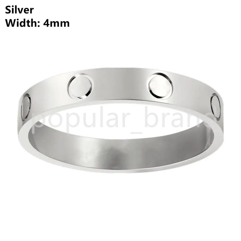 4mm silver no diamond