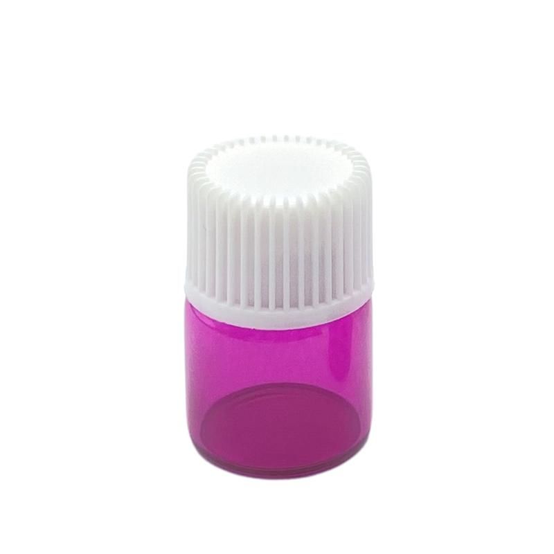 Rose-rouge avec blanc-1ml avec pointe trou