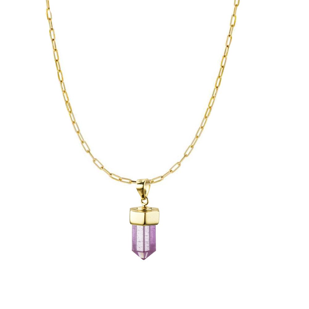 Collier violet