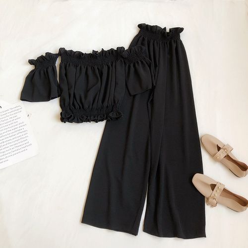 Ensemble noir 2 PCS