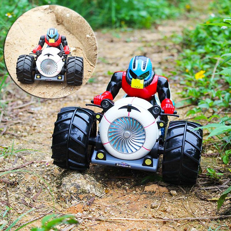 2.4G RC Amphibious Boat High Speed Racing Remote Control Toys Gifts Waterproof 2.4G RC Amphibious Boat High Speed Racing Remote Control Toys Gifts Waterproof