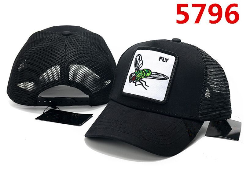 Unisex Animal Mesh Trucker Hat Snapback Square Patch Baseball Caps 