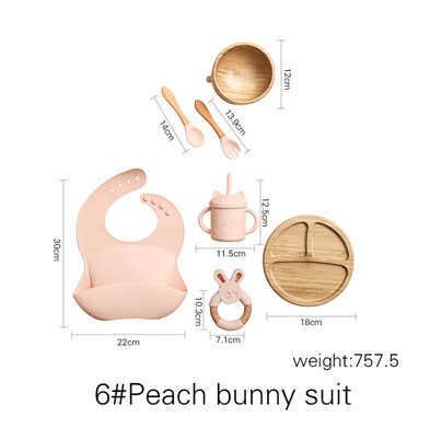 Peach bunny kostym