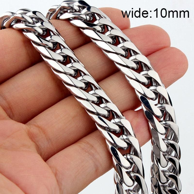 10mm bred silver 20inch 50cm