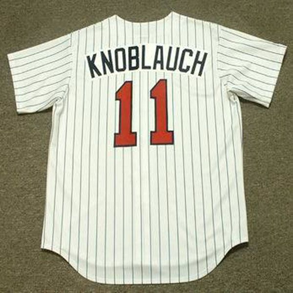 11 chuck knoblauch 1991 white