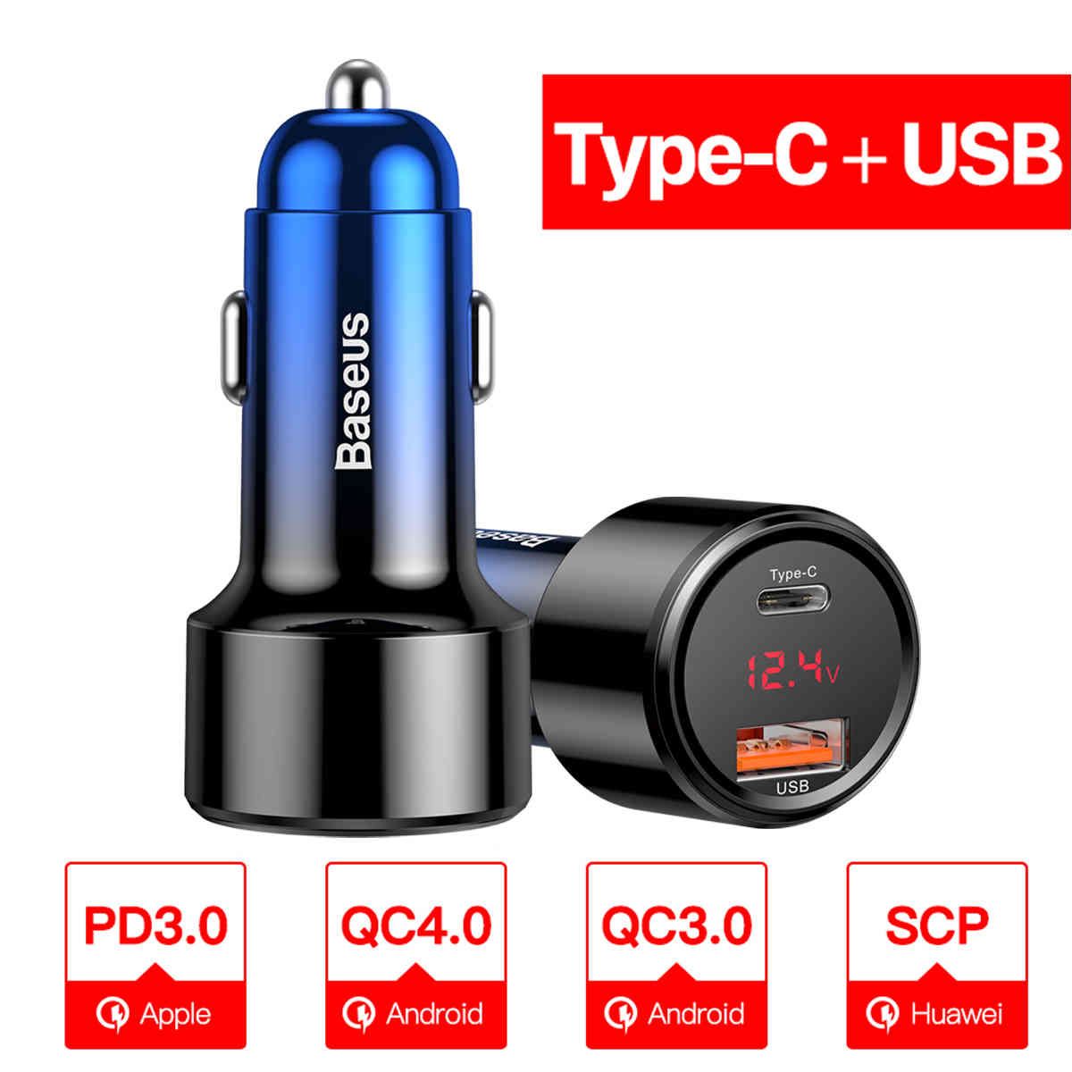 Type c Usb Bleu